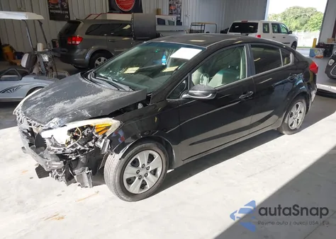 2016 Kia Forte Lx из США, поврежденный, VIN KNAFK4A69G5459004